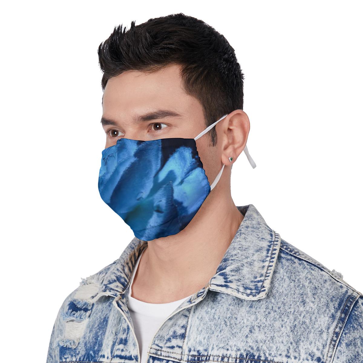All-Over Print Face Mask with Adjustable Ear Loops