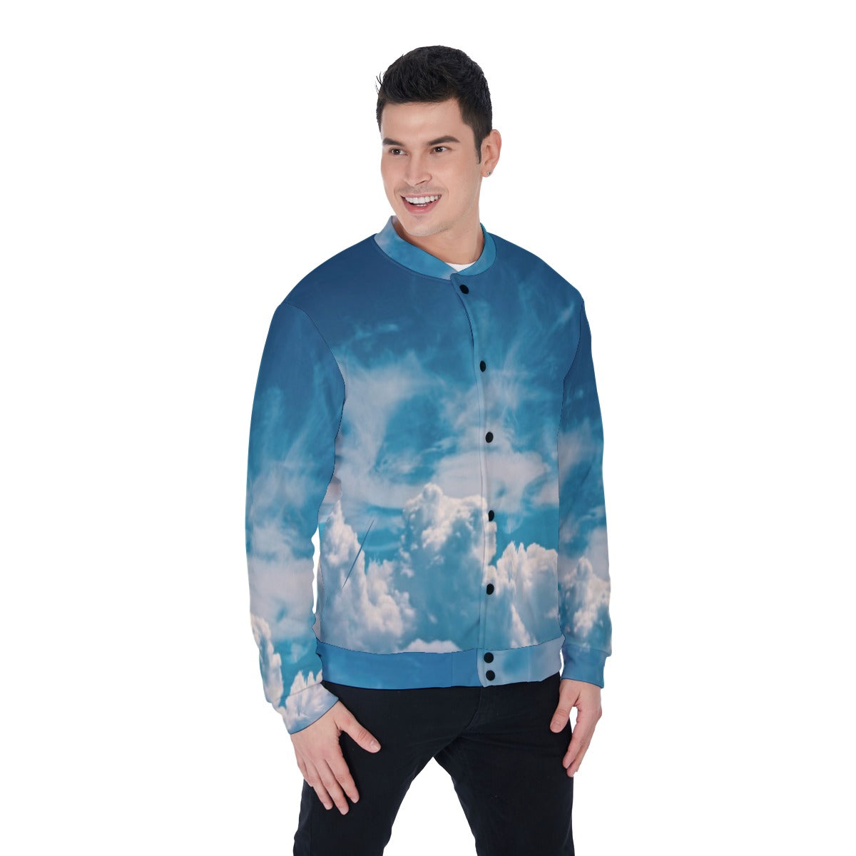 All-Over Print Men's Baseball Jacket