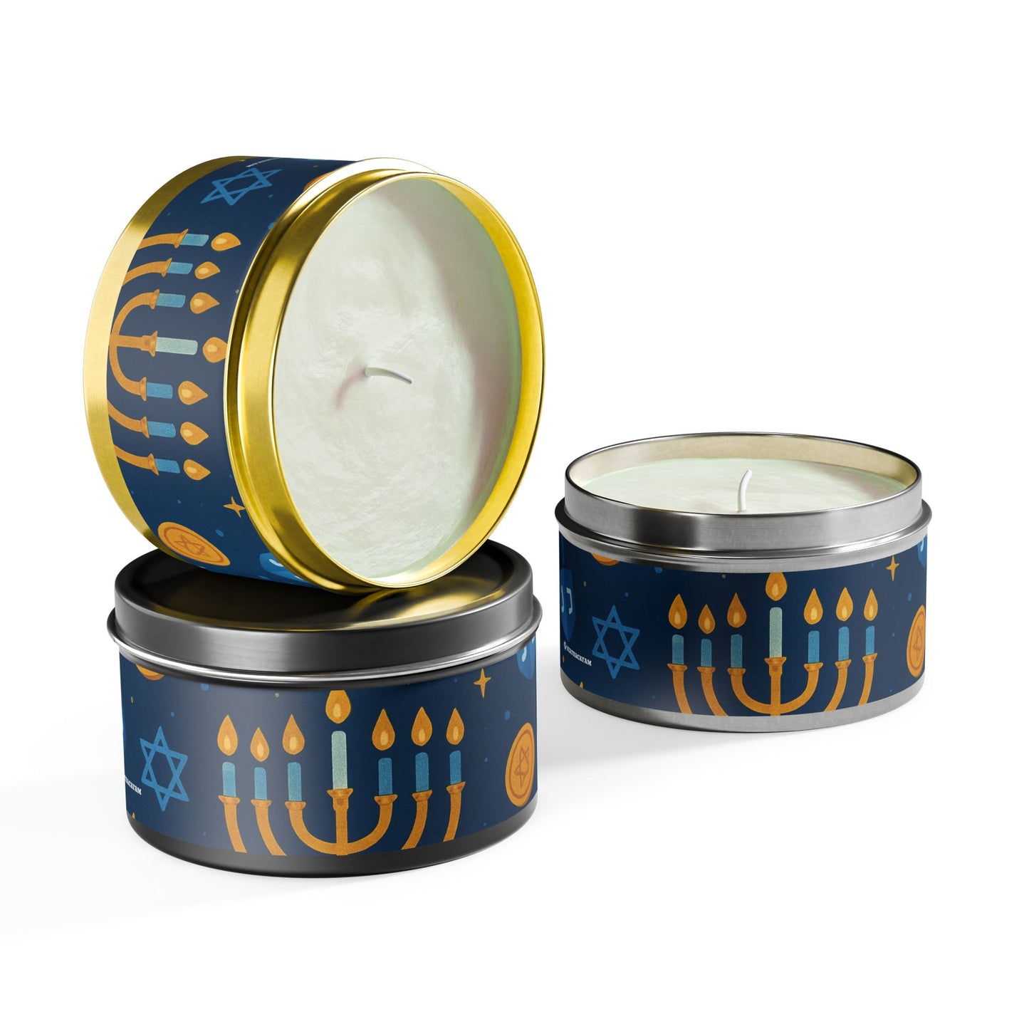 Tin Candles - Holiday Collection (Chanukah)