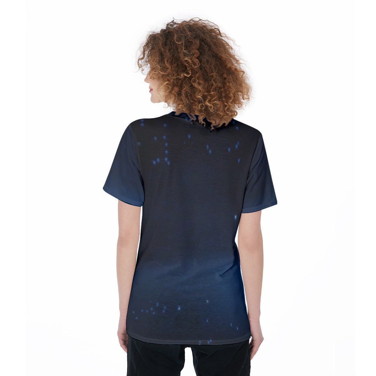 All-Over Print Women's O-Neck T-Shirt|180 GSM Jersey