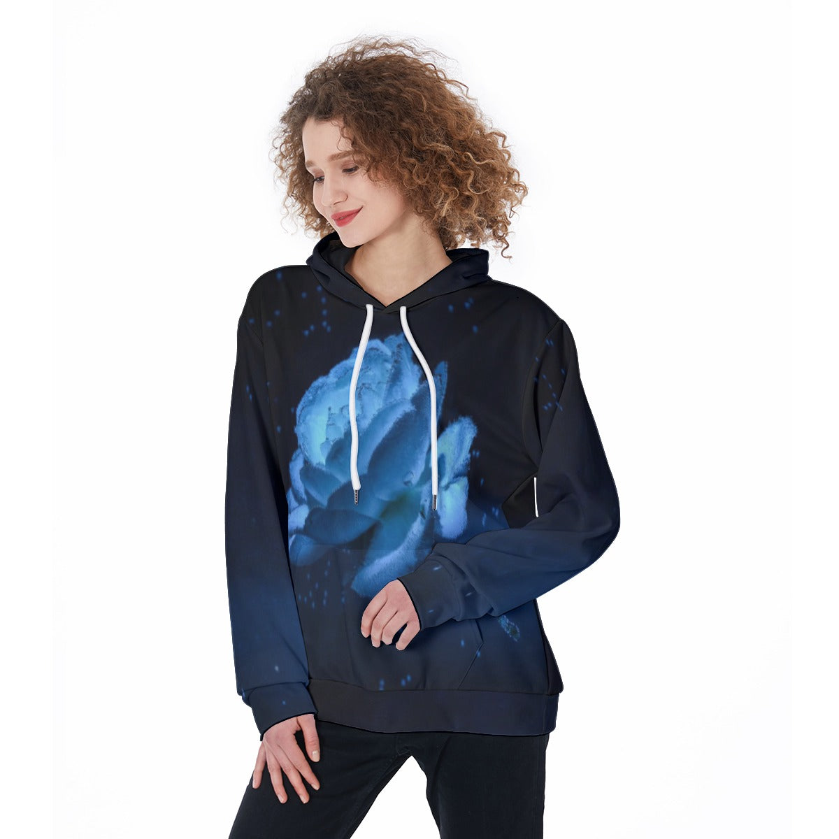 All-Over Print Women's Heavy Fleece Hoodie
