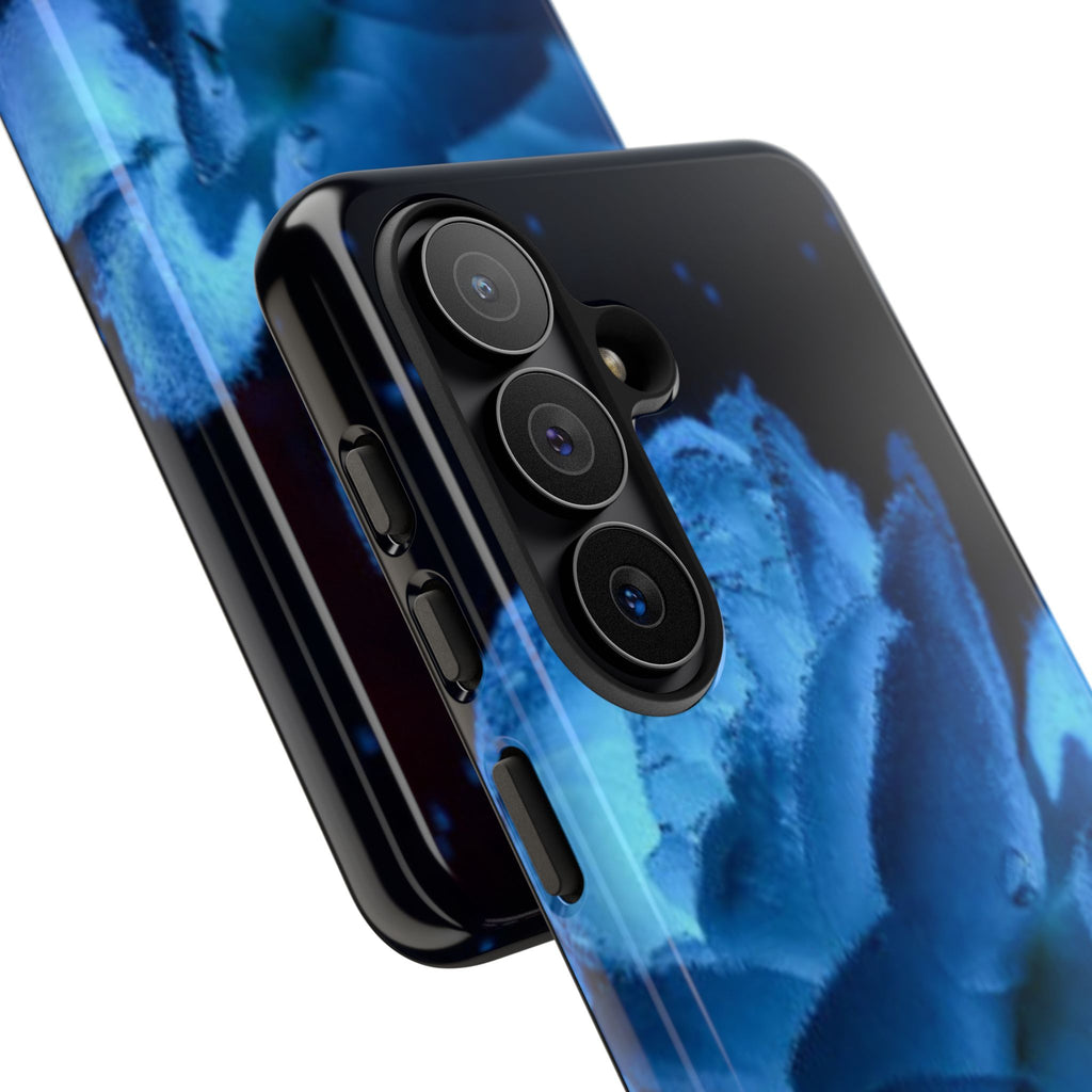 Blue Rose Tough Phone Case
