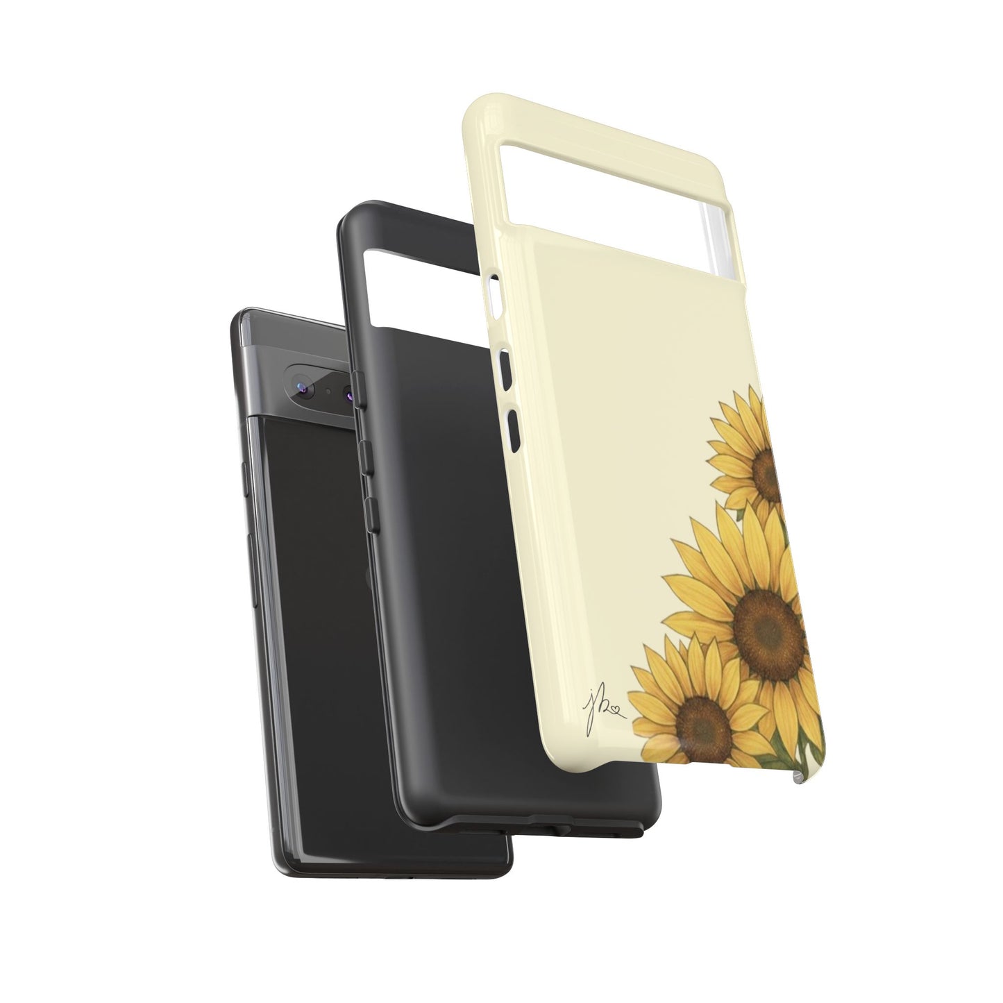 Samsung Galaxy/Google Pixel Tough Case - Sunflower Signature Collection by Juli