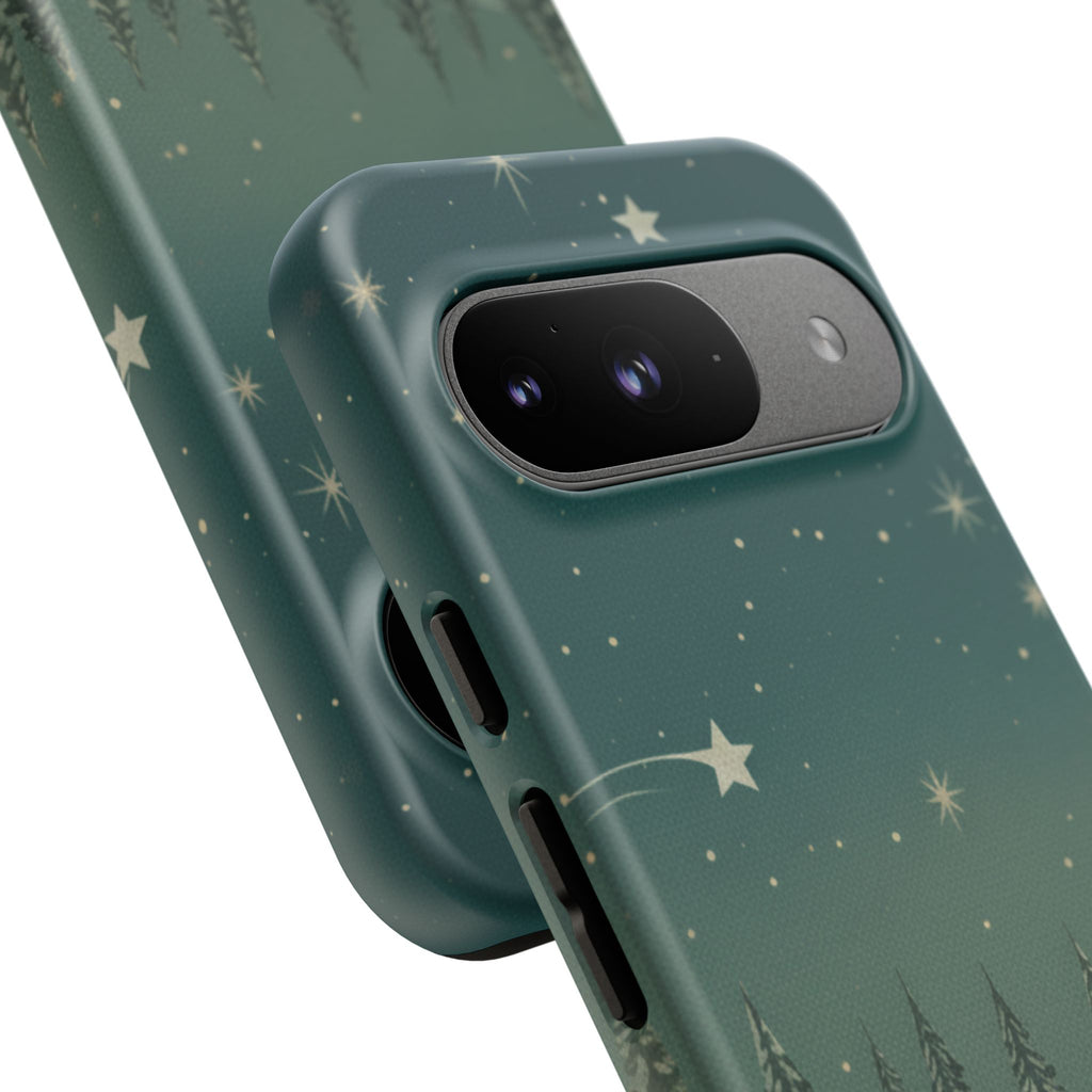 Winter Night Samsung Galaxy/Google Pixel Phone Case - Christmas Holiday Collection