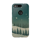 Winter Night Samsung Galaxy/Google Pixel Phone Case - Christmas Holiday Collection