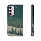 Winter Night Samsung Galaxy/Google Pixel Phone Case - Christmas Holiday Collection