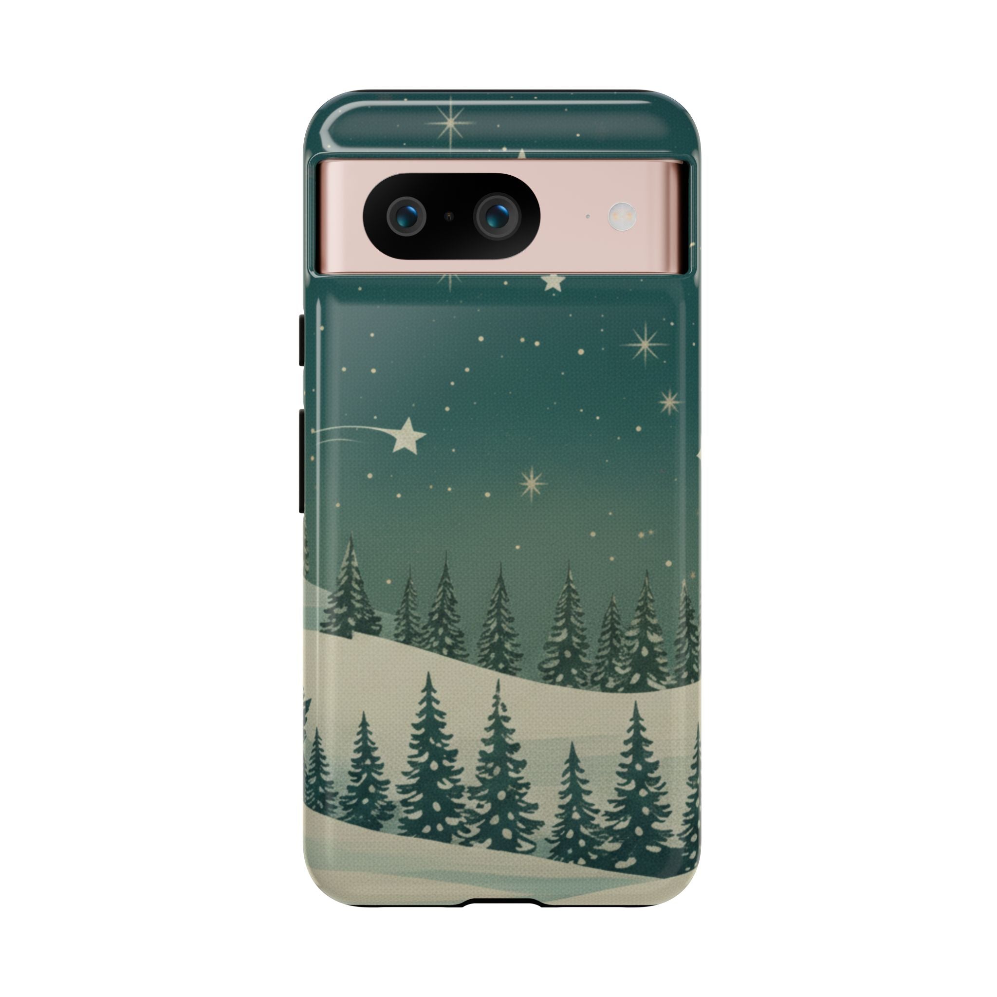 Winter Night Samsung Galaxy/Google Pixel Phone Case - Christmas Holiday Collection