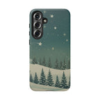 Winter Night Samsung Galaxy/Google Pixel Phone Case - Christmas Holiday Collection