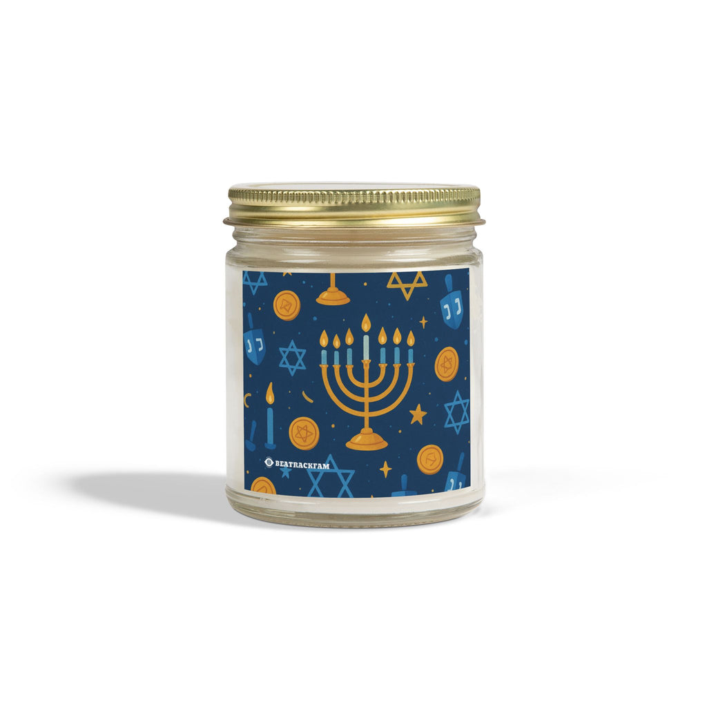Coconut Apricot Wax Scented Candles - Holiday Collection (Chanukah)