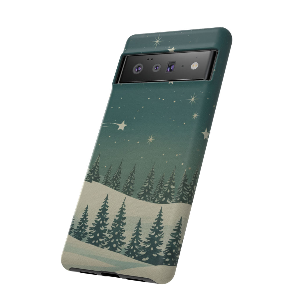 Winter Night Samsung Galaxy/Google Pixel Phone Case - Christmas Holiday Collection