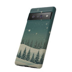 Winter Night Samsung Galaxy/Google Pixel Phone Case - Christmas Holiday Collection