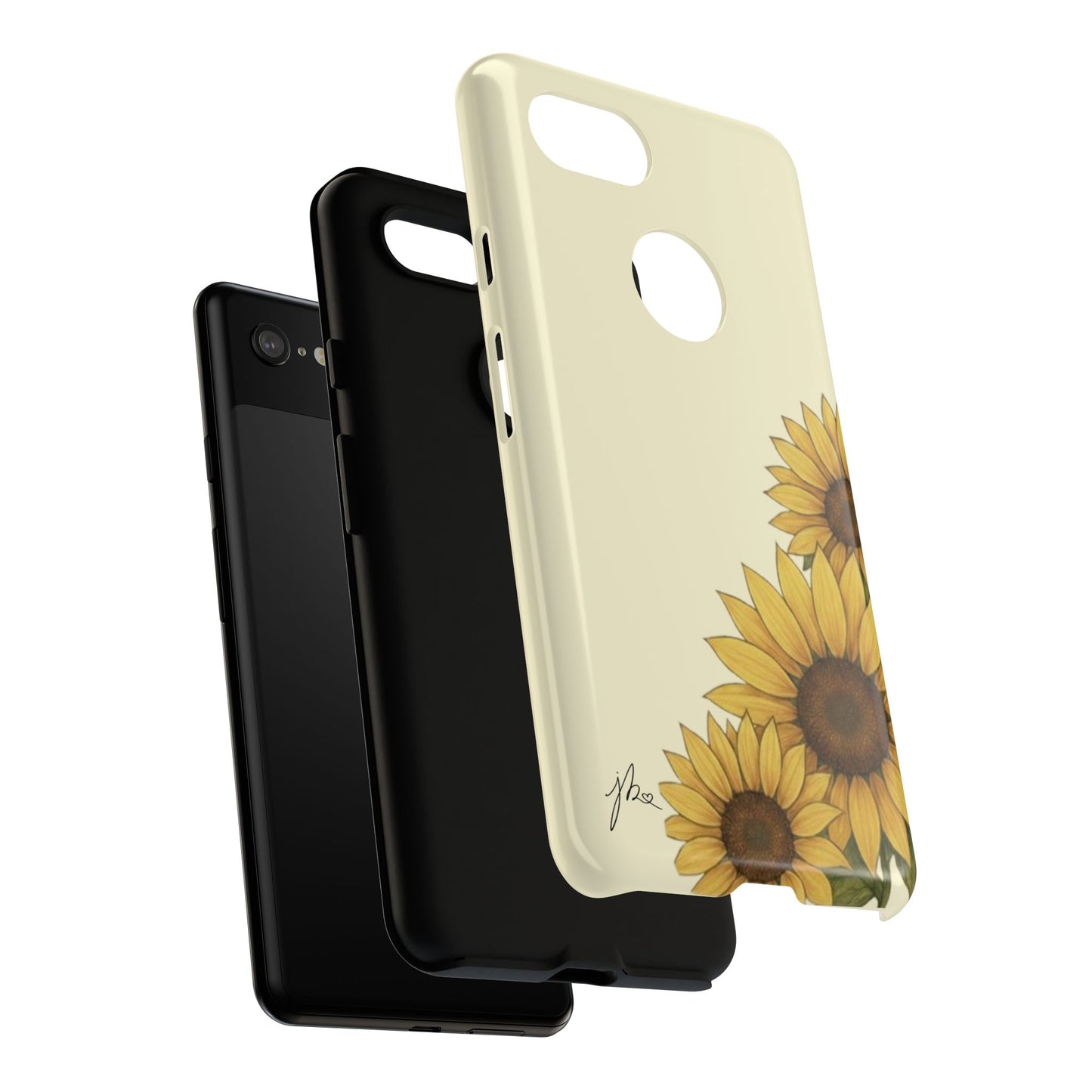 Samsung Galaxy/Google Pixel Tough Case - Sunflower Signature Collection by Juli