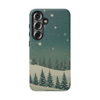 Winter Night Samsung Galaxy/Google Pixel Phone Case - Christmas Holiday Collection
