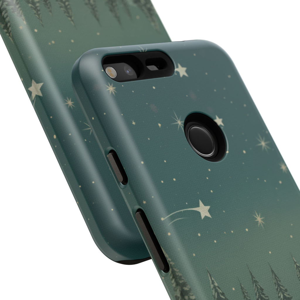 Winter Night Samsung Galaxy/Google Pixel Phone Case - Christmas Holiday Collection