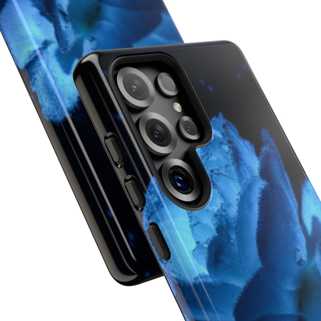 Blue Rose Tough Phone Case