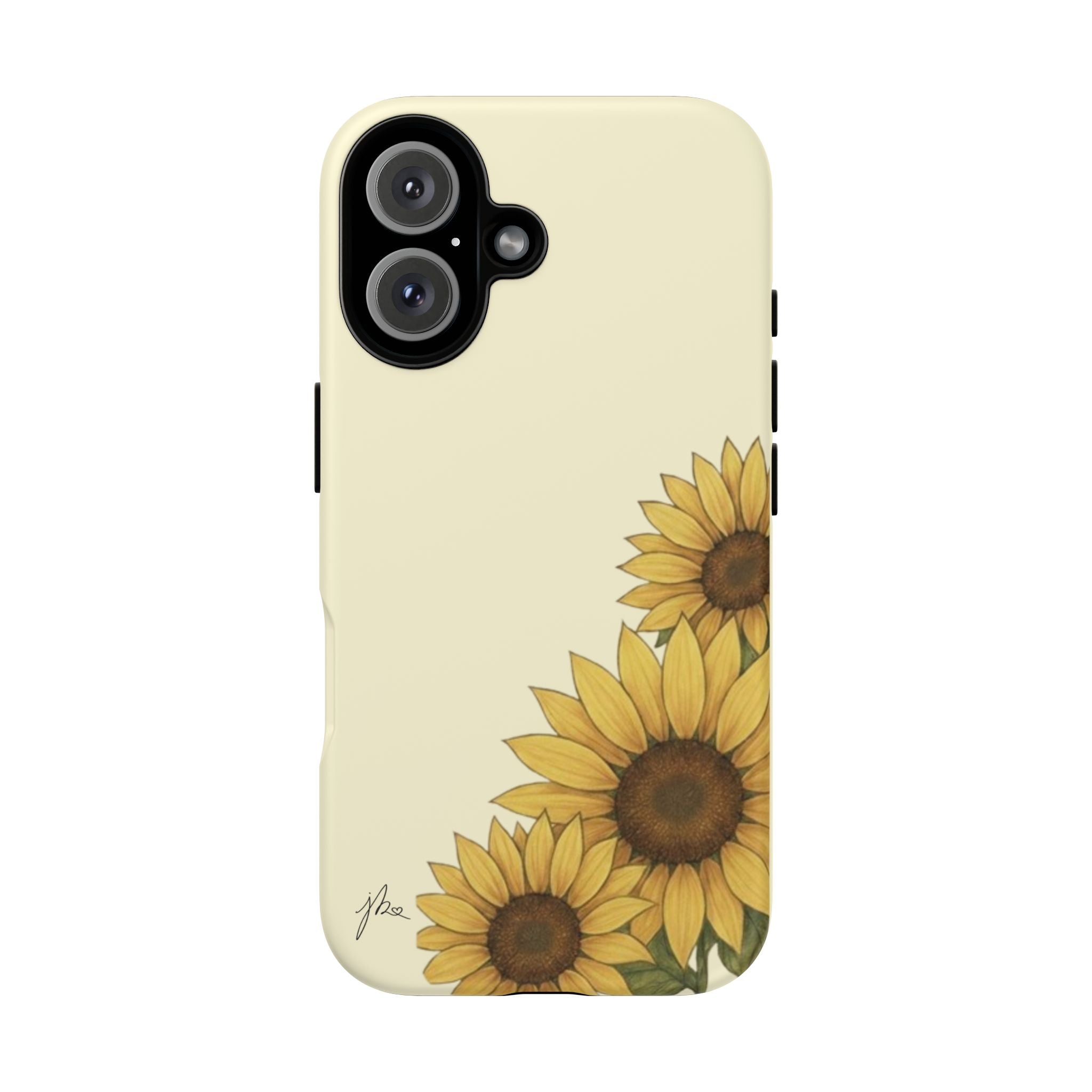 iPhone 8 - 12, 16 - 17 Tough Case - Sunflower Signature Collection by Juli