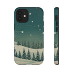 Winter Night Sky iPhone Case - Christmas Holiday Collection