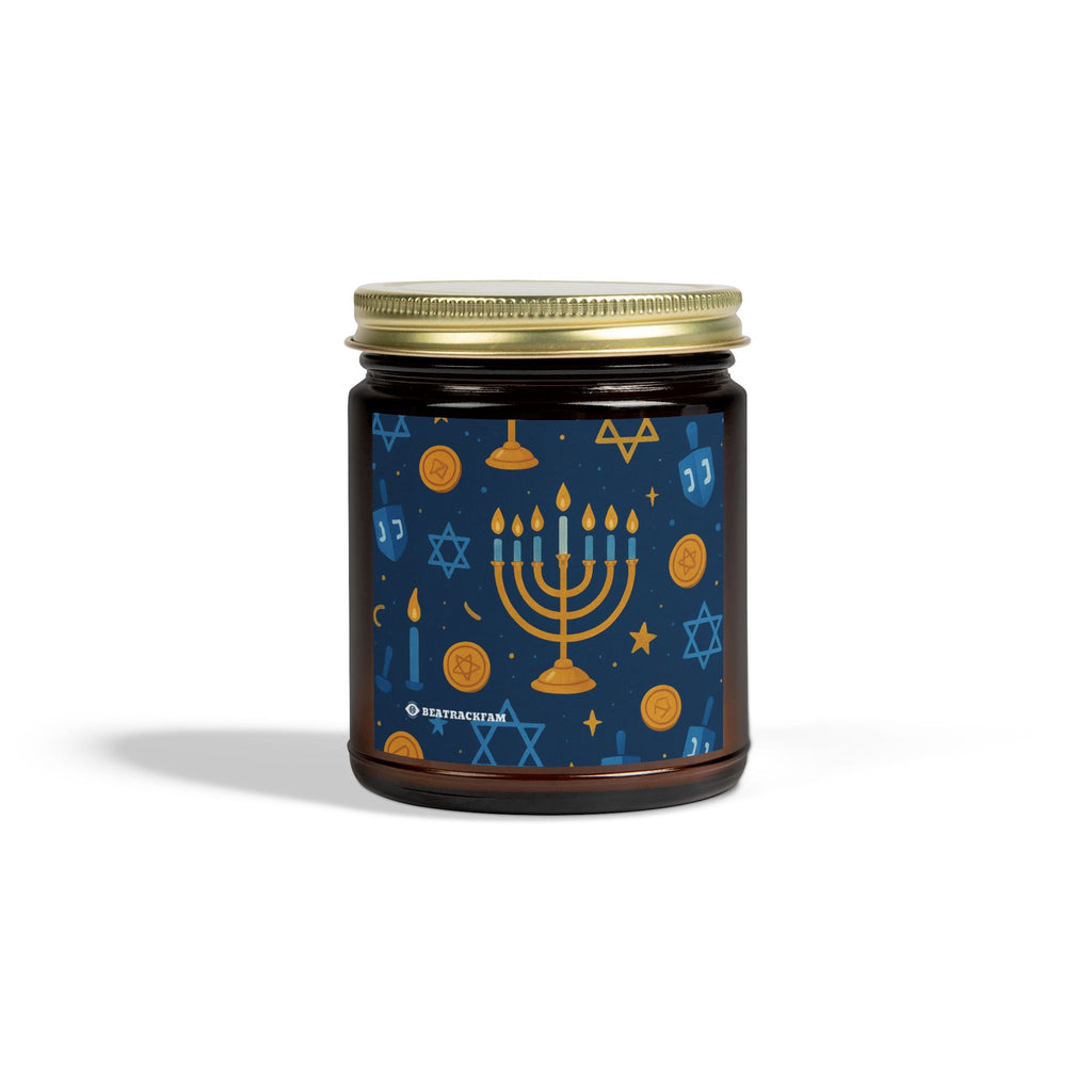 Coconut Apricot Wax Scented Candles - Holiday Collection (Chanukah)