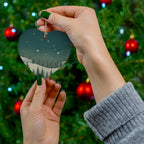 Star Ceramic Ornament - Christmas Holiday Collection