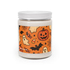 Scented Soy Candle with White Lid - Holiday Collection (Halloween)