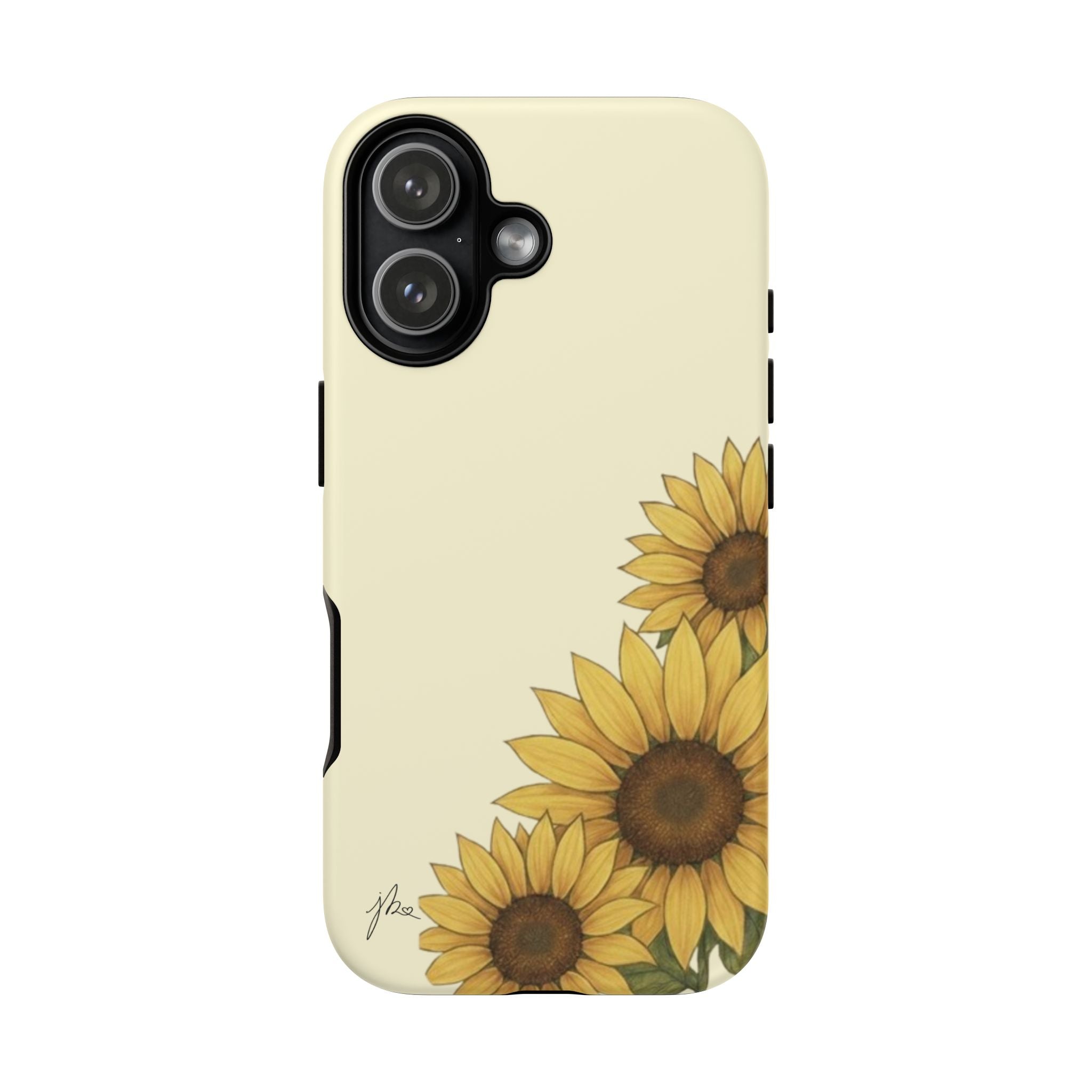 iPhone 8 - 12, 16 - 17 Tough Case - Sunflower Signature Collection by Juli