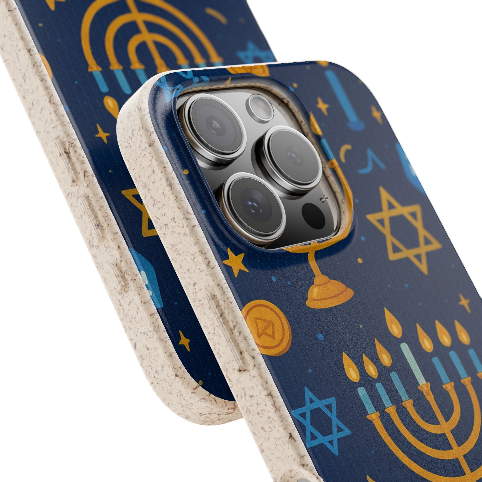 Eco-Friendly Phone Cases - Holiday Collection (Chanukah)