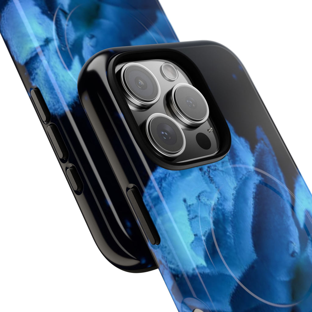 Blue Rose Magnetic Phone Case