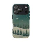 Winter Night Sky iPhone Case - Christmas Holiday Collection