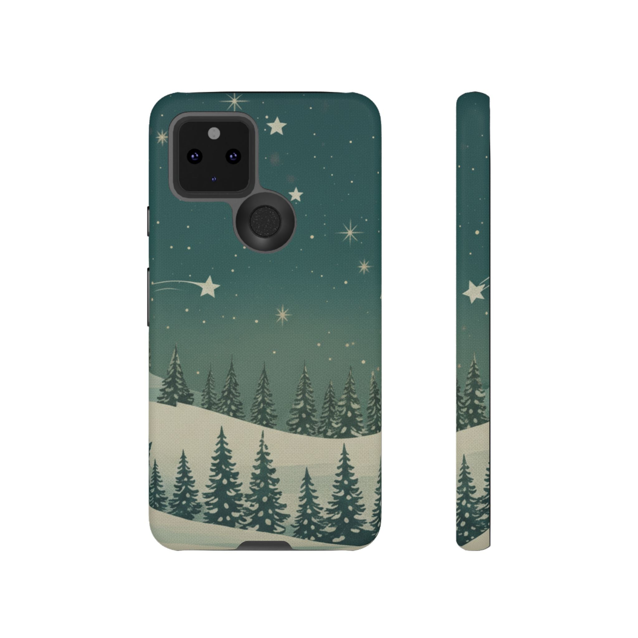 Winter Night Samsung Galaxy/Google Pixel Phone Case - Christmas Holiday Collection
