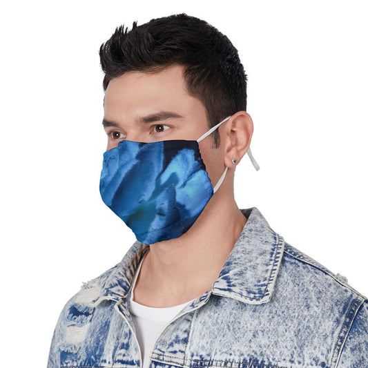 All-Over Print Face Mask with Adjustable Ear Loops