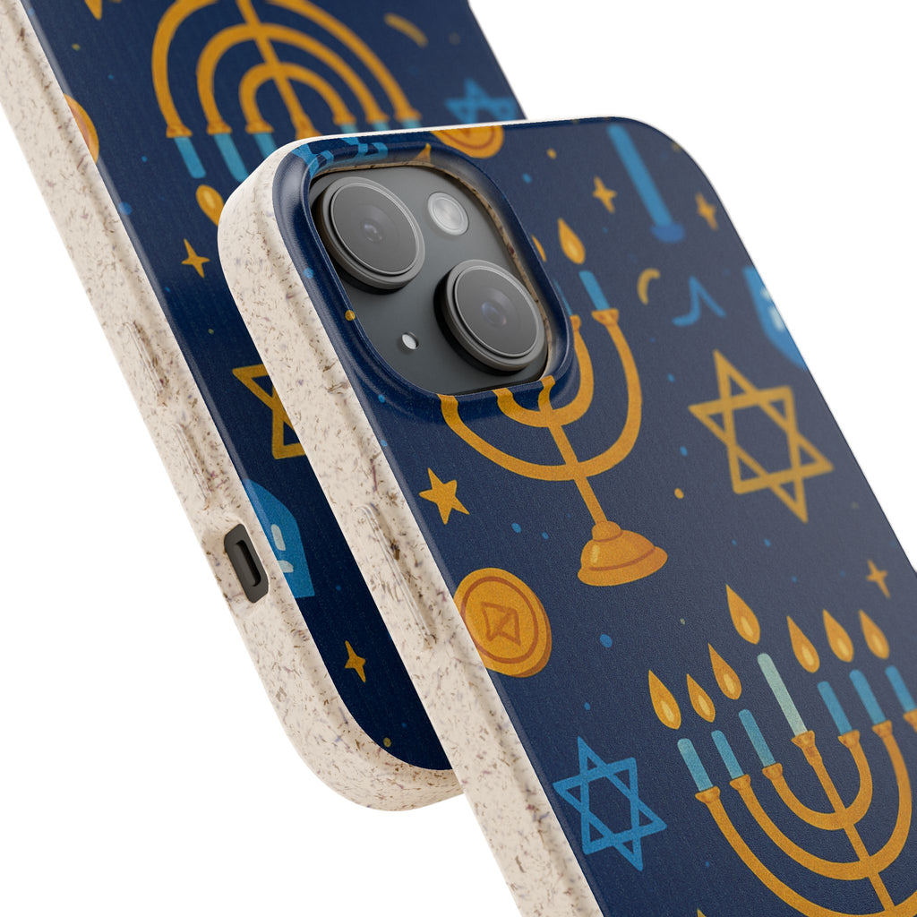 Eco-Friendly Phone Cases - Holiday Collection (Chanukah)