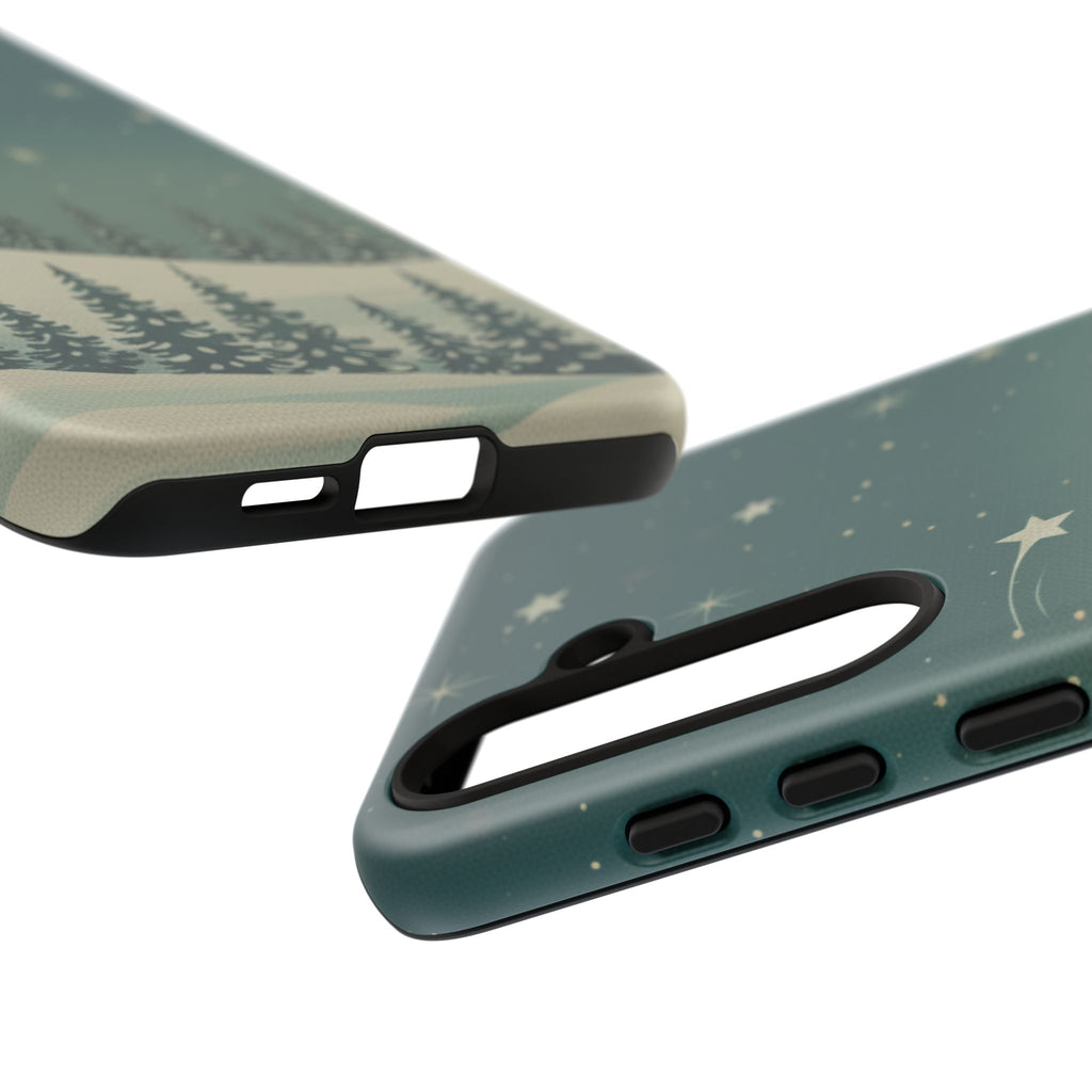 Winter Night Samsung Galaxy/Google Pixel Phone Case - Christmas Holiday Collection