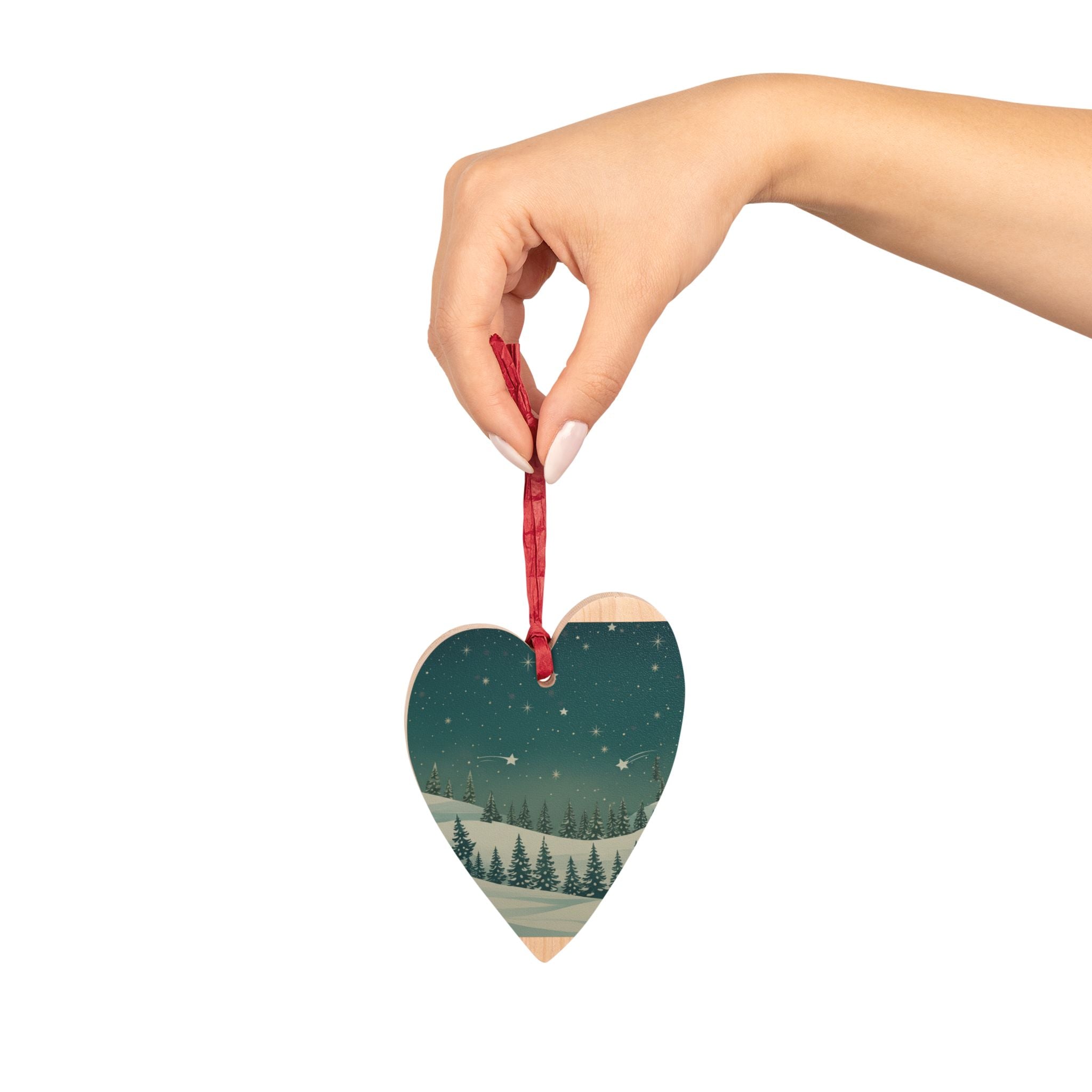Bell Wood Ornament - Christmas Holiday Collection