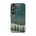 Winter Night Samsung Galaxy/Google Pixel Phone Case - Christmas Holiday Collection