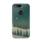Winter Night Samsung Galaxy/Google Pixel Phone Case - Christmas Holiday Collection