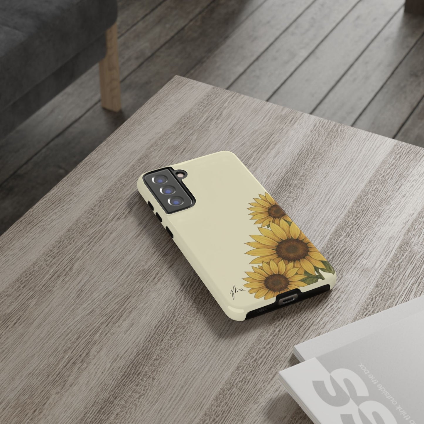 Samsung Galaxy/Google Pixel Tough Case - Sunflower Signature Collection by Juli