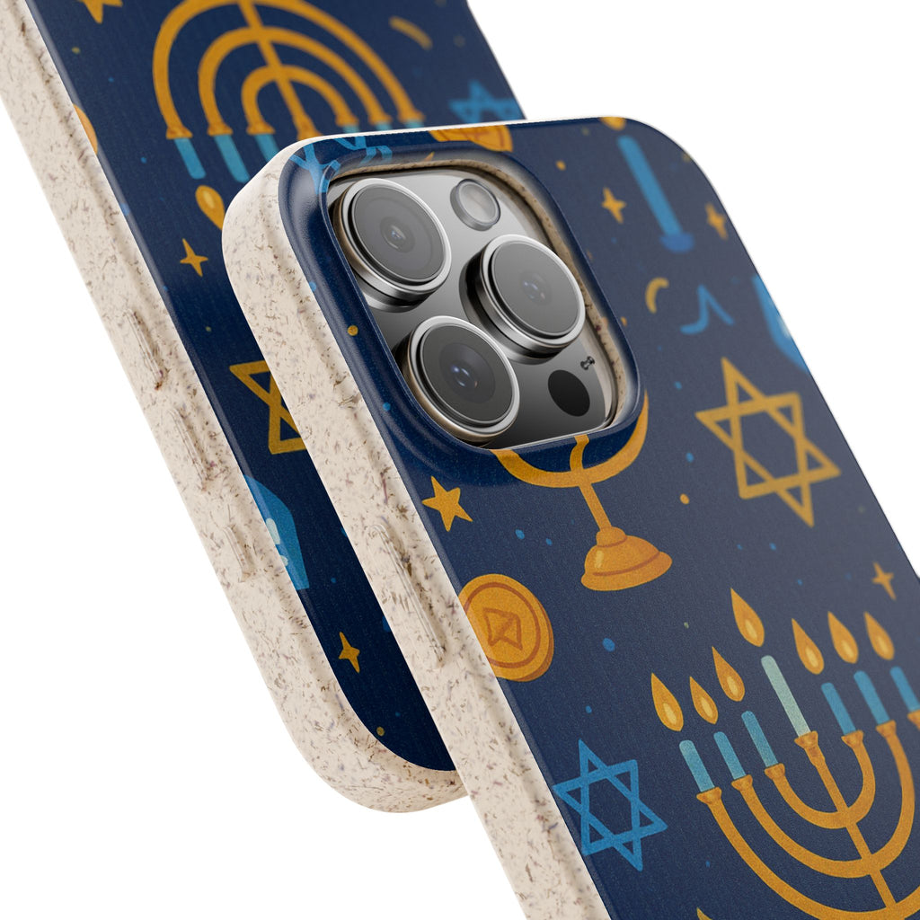 Eco-Friendly Phone Cases - Holiday Collection (Chanukah)