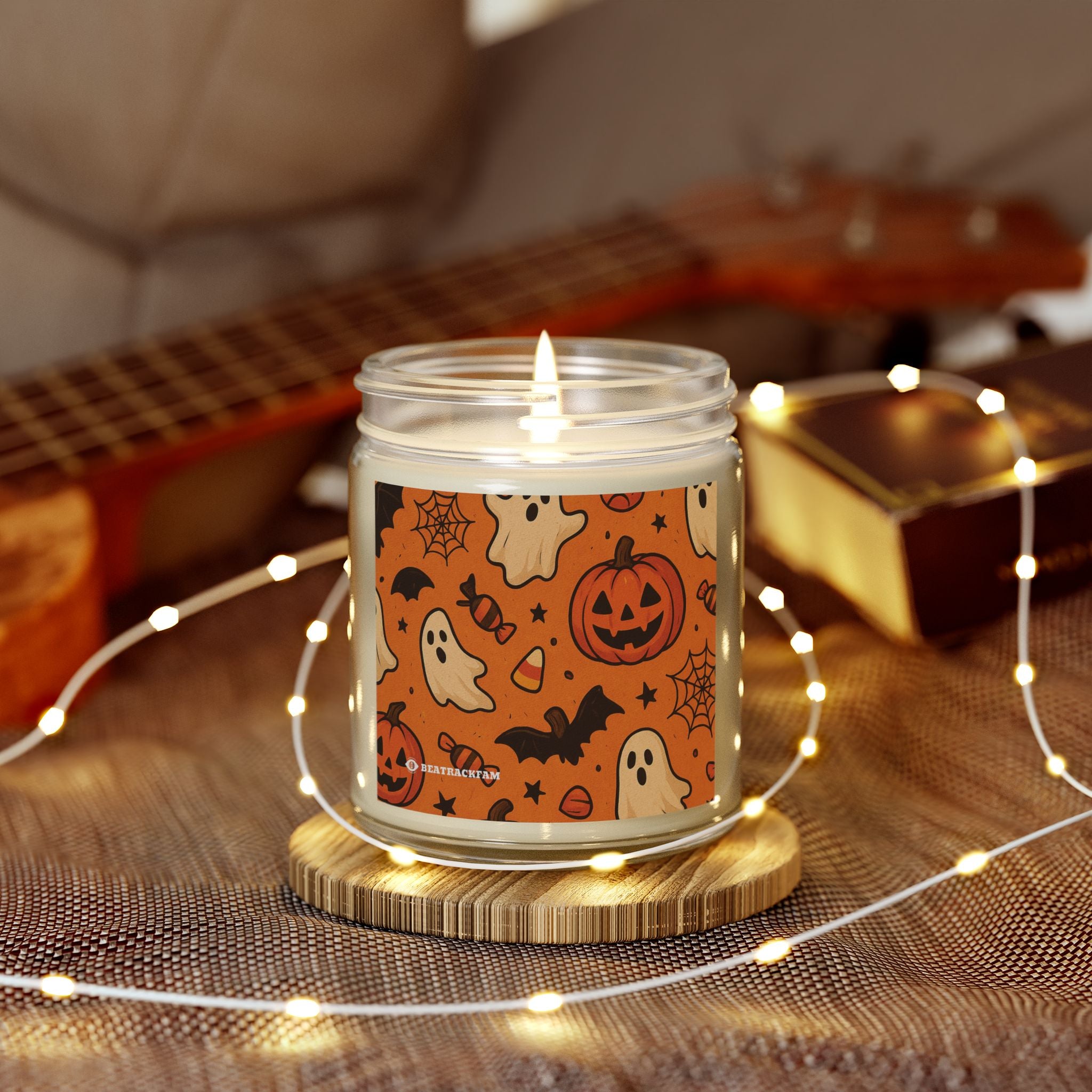 Coconut Apricot Wax Scented Candles - Holiday Collection (Halloween)