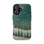 Winter Night Sky iPhone Case - Christmas Holiday Collection
