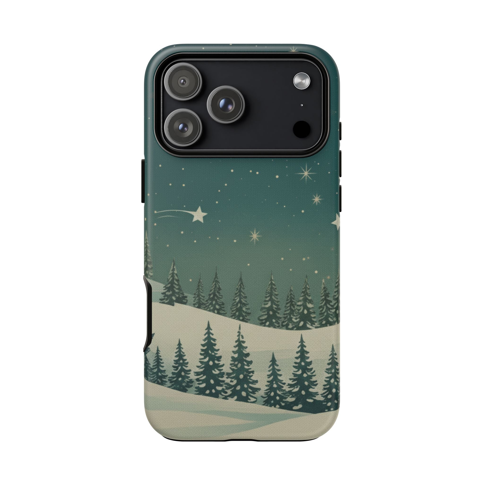 Winter Night Sky iPhone Case - Christmas Holiday Collection