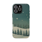 Winter Night Sky iPhone Case - Christmas Holiday Collection