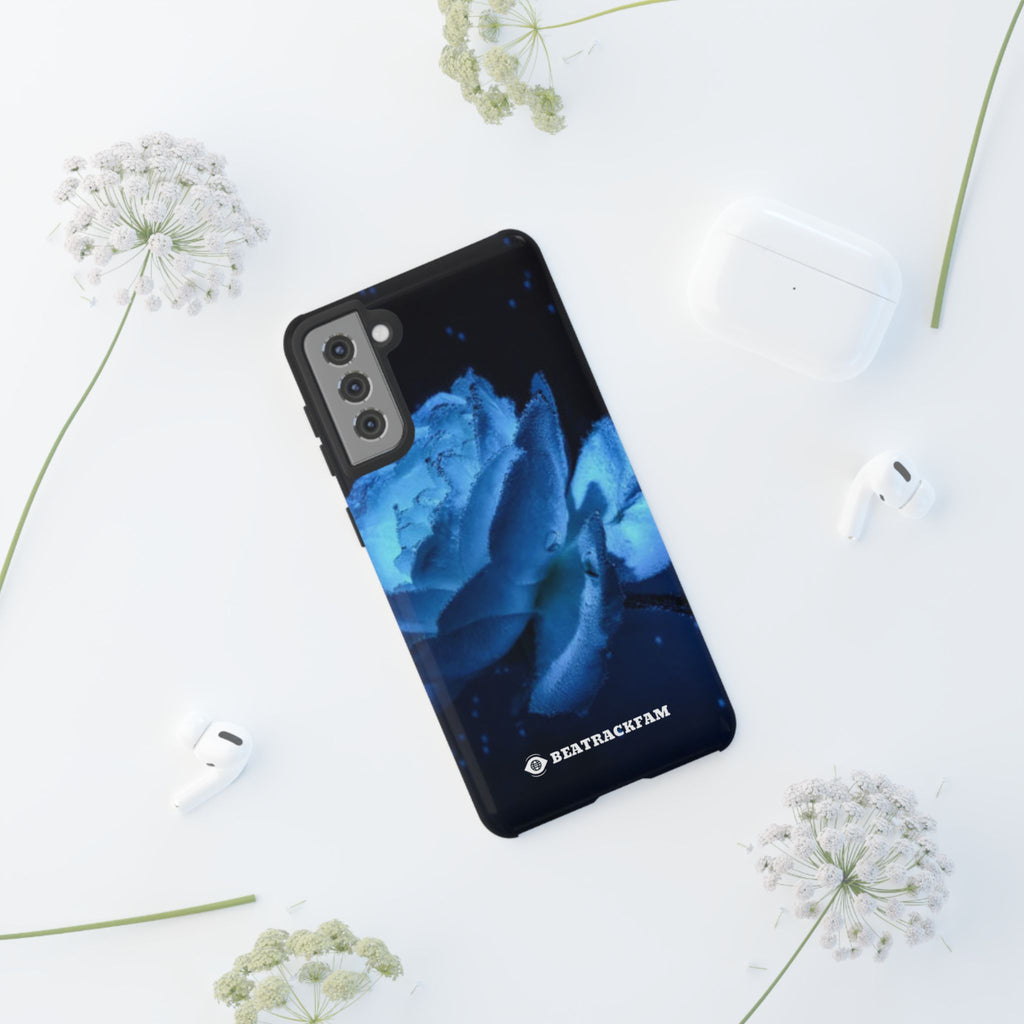 Blue Rose Tough Phone Case
