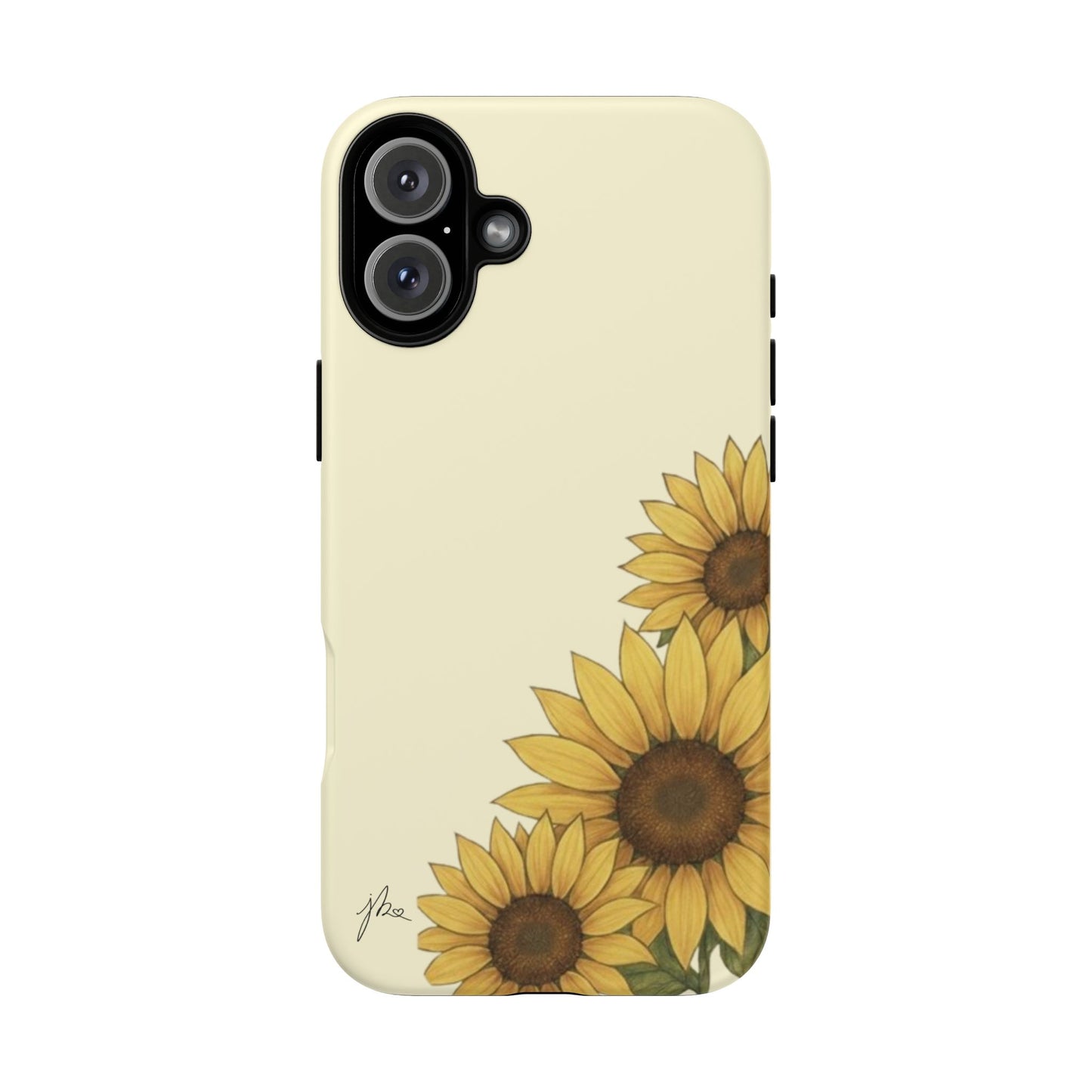 iPhone 8 - 12, 16 - 17 Tough Case - Sunflower Signature Collection by Juli