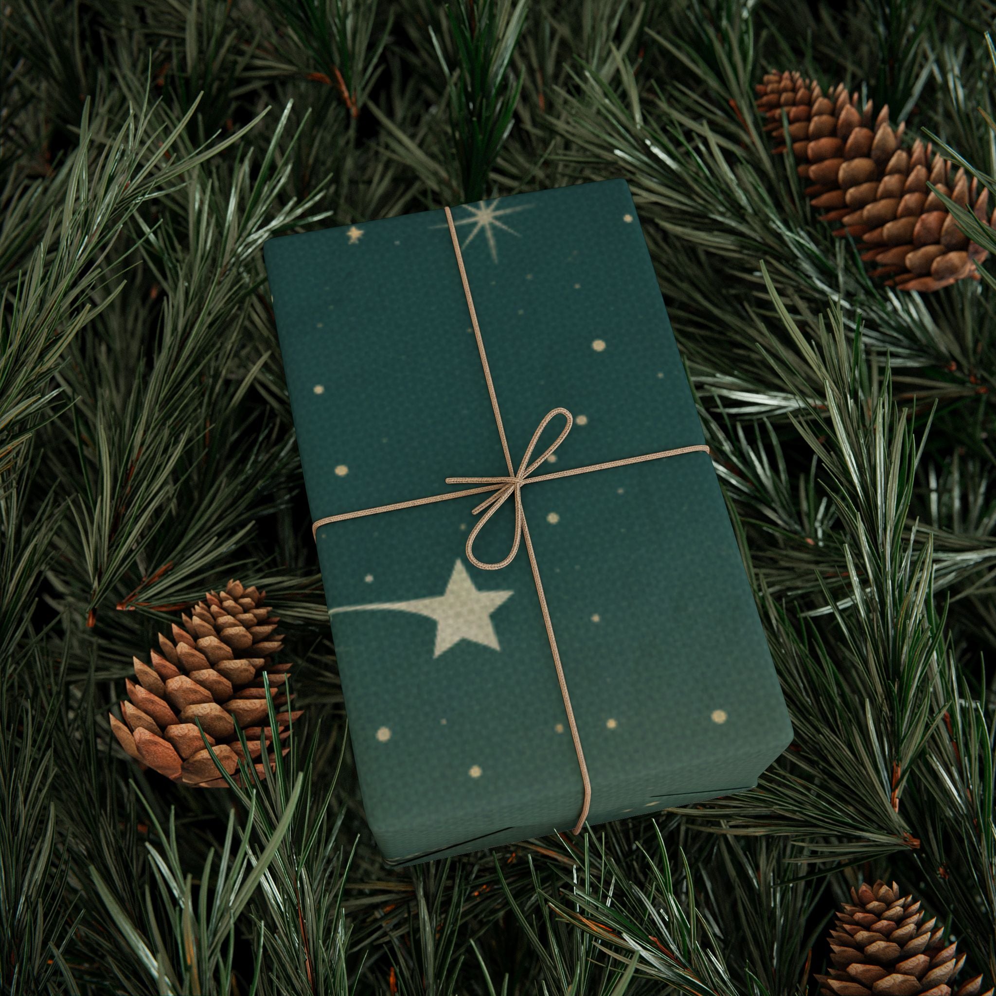 Winter Forest Wrapping Paper Roll - Christmas Holiday Collection