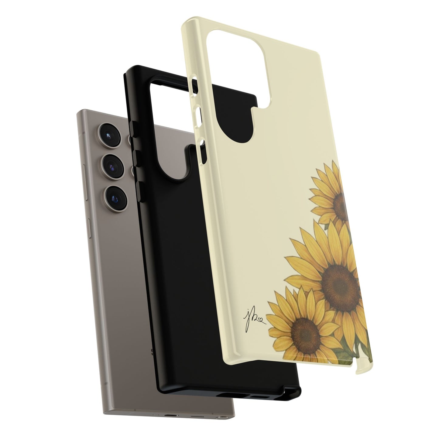 Samsung Galaxy/Google Pixel Tough Case - Sunflower Signature Collection by Juli