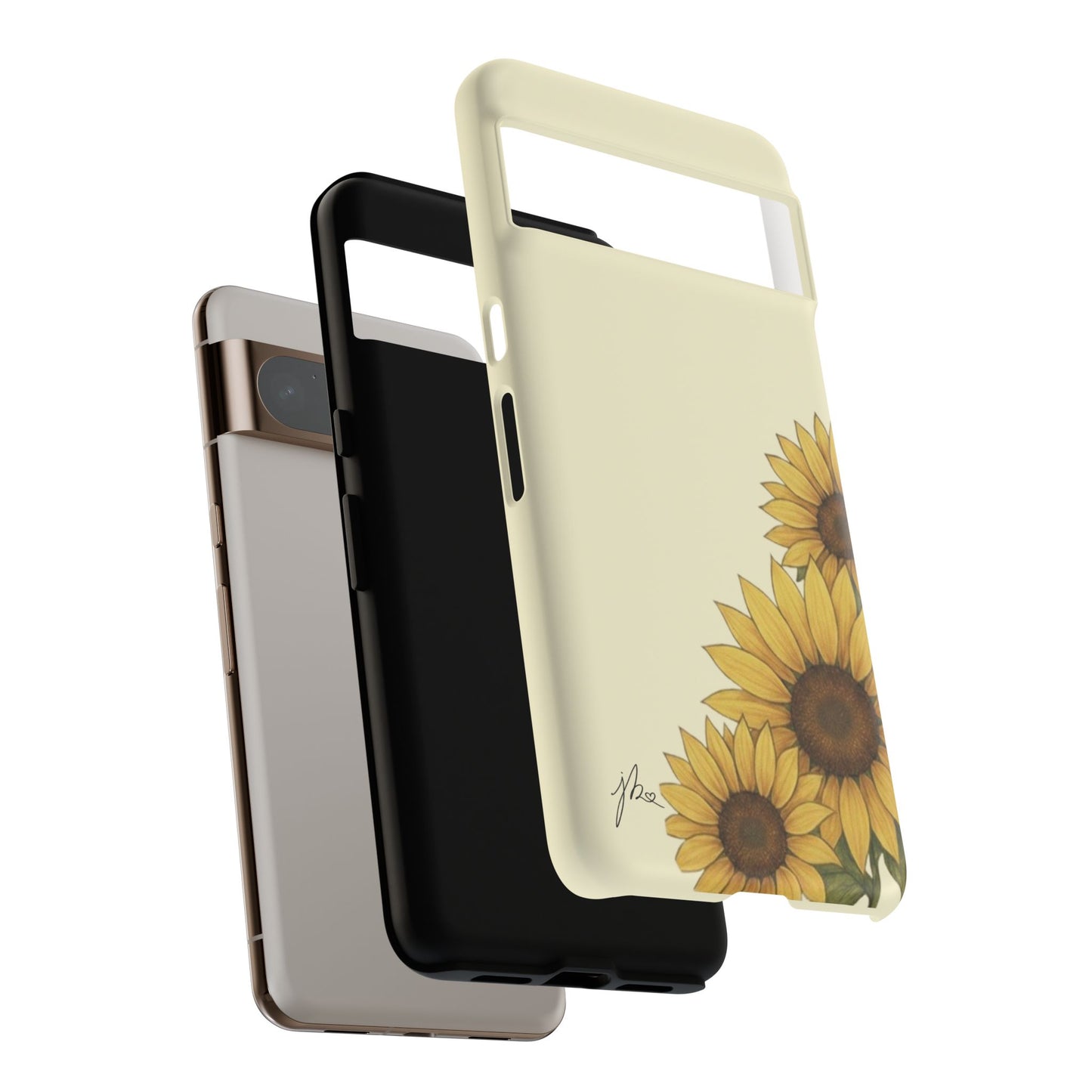 Samsung Galaxy/Google Pixel Tough Case - Sunflower Signature Collection by Juli