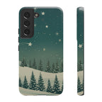 Winter Night Samsung Galaxy/Google Pixel Phone Case - Christmas Holiday Collection