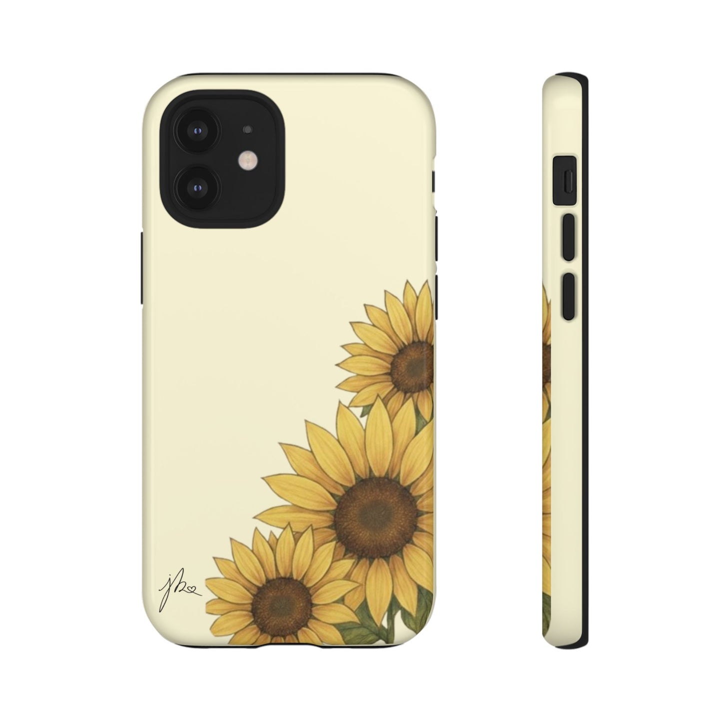 iPhone 8 - 12, 16 - 17 Tough Case - Sunflower Signature Collection by Juli