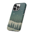 Winter Night Sky iPhone Case - Christmas Holiday Collection