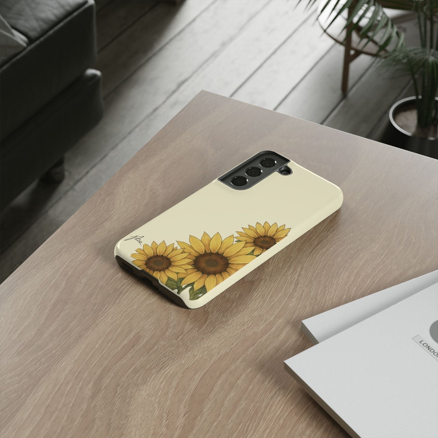 Samsung Galaxy/Google Pixel Tough Case - Sunflower Signature Collection by Juli